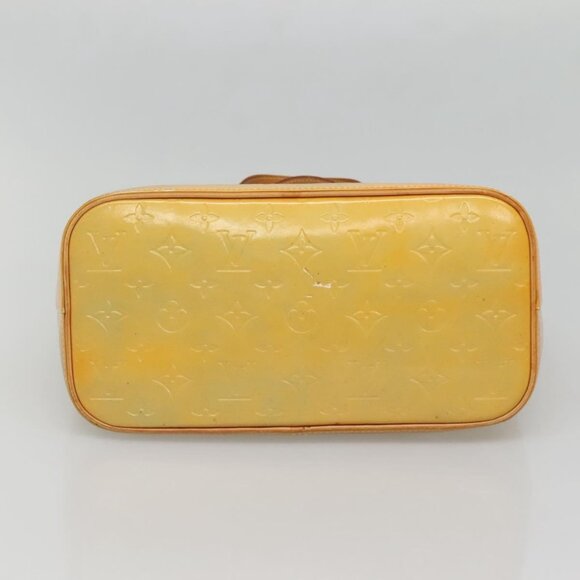 LOUIS VUITTON Monogram Vernis Houston Hand Bag Gris M91053 LV Auth ki5812 - Picture 6 of 16